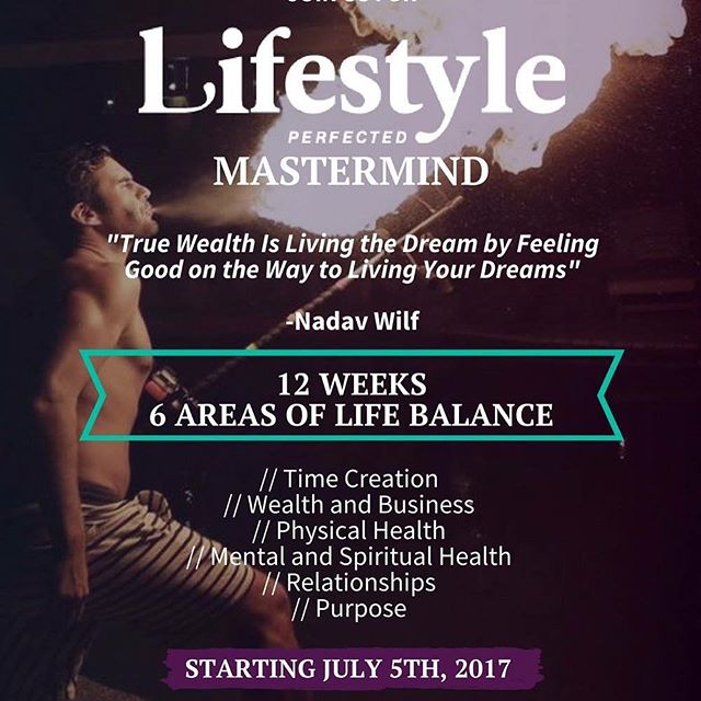 Want to make massive progress in the areas of life that are important to you?

I’ve spent the past 10 years as a CEO learning and creating these Lifestyling systems to create life balance for my own life and have been Lifestyling with founders of companies, executives and for the past year with outstanding results. 
The sole focus is to find alignment and feel good as a basis for performance. 
Over 12 weeks we create power and balance in these 6 areas: // Time Creation
// Wealth
// Physical Health
// Mental and Spiritual Health
// Relationships
// Purpose

I'm excited to announce that applications are open for the next Lifestyle Perfected Mastermind. Early bird pricing available until June 20th.

Here are the reported benefits of the program from participants:
// Feeling peaceful, present, happy, free and enjoying life
// Increased financial success and loving relationship to money
// Clarity on my purpose
// Increasing my self love and love of others
// Increased ratio of positive to negative thoughts in my mind
// Courage to take bold actions I was scared to take before
// The feeling of trusting the universe and the flow of life
// Being connected to myself and others
// Crushing it in business and life overall

If you see an opportunity for yourself then comment or DM me "Alignment" and I will send you the details.

Much love:)