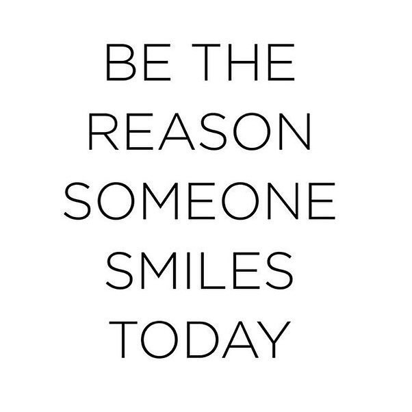 Affirmation of the day:
I make people smile