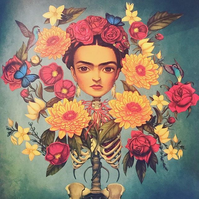 “I paint my own reality. The only thing I know is that I paint because I need to, and I paint whatever passes through my head without any other consideration.” - Friday Kahlo. Let’s live in the moment being the creators of our own reality ️